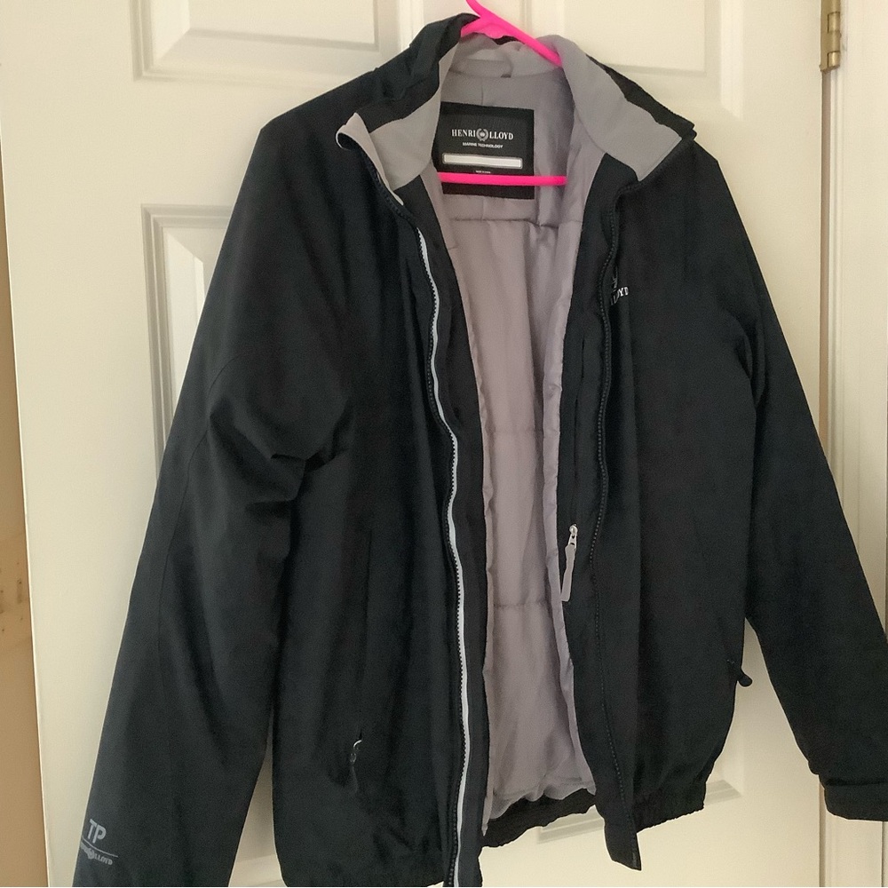 Henri Lloyd Black and Gray Performance Jackets